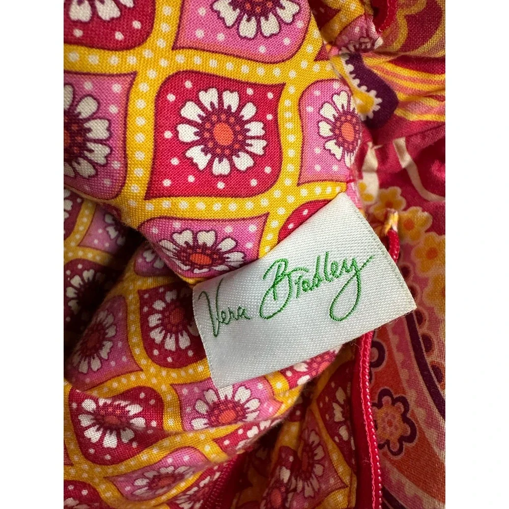 Vera Bradley Raspberry Paisley Little Betsy Tote Shoulder Fizz Gabby Handbag